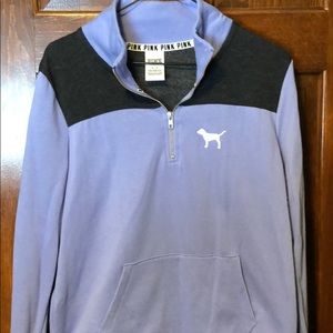 1/4 zip Victoria’s Secret Pink sweatshirt